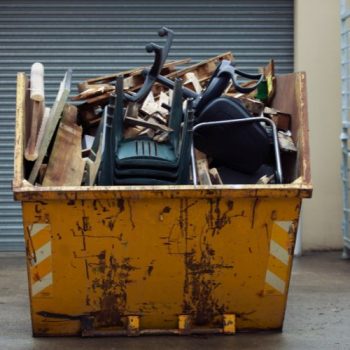 Can you put bin bags in a skip?